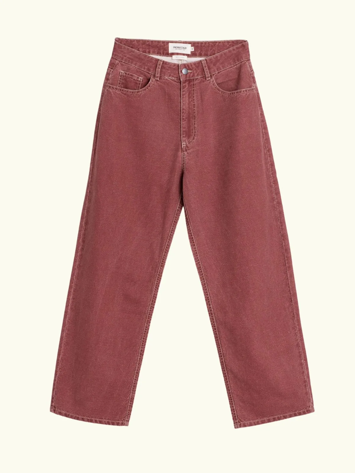 Straight Leg Jean - Cherry sold by iris