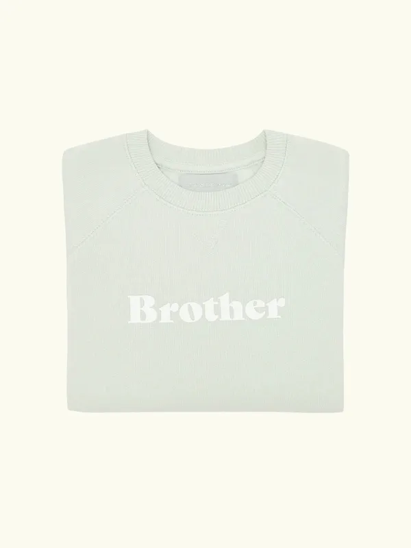 Brother Sweatshirt - Pebble Grey sold by iris