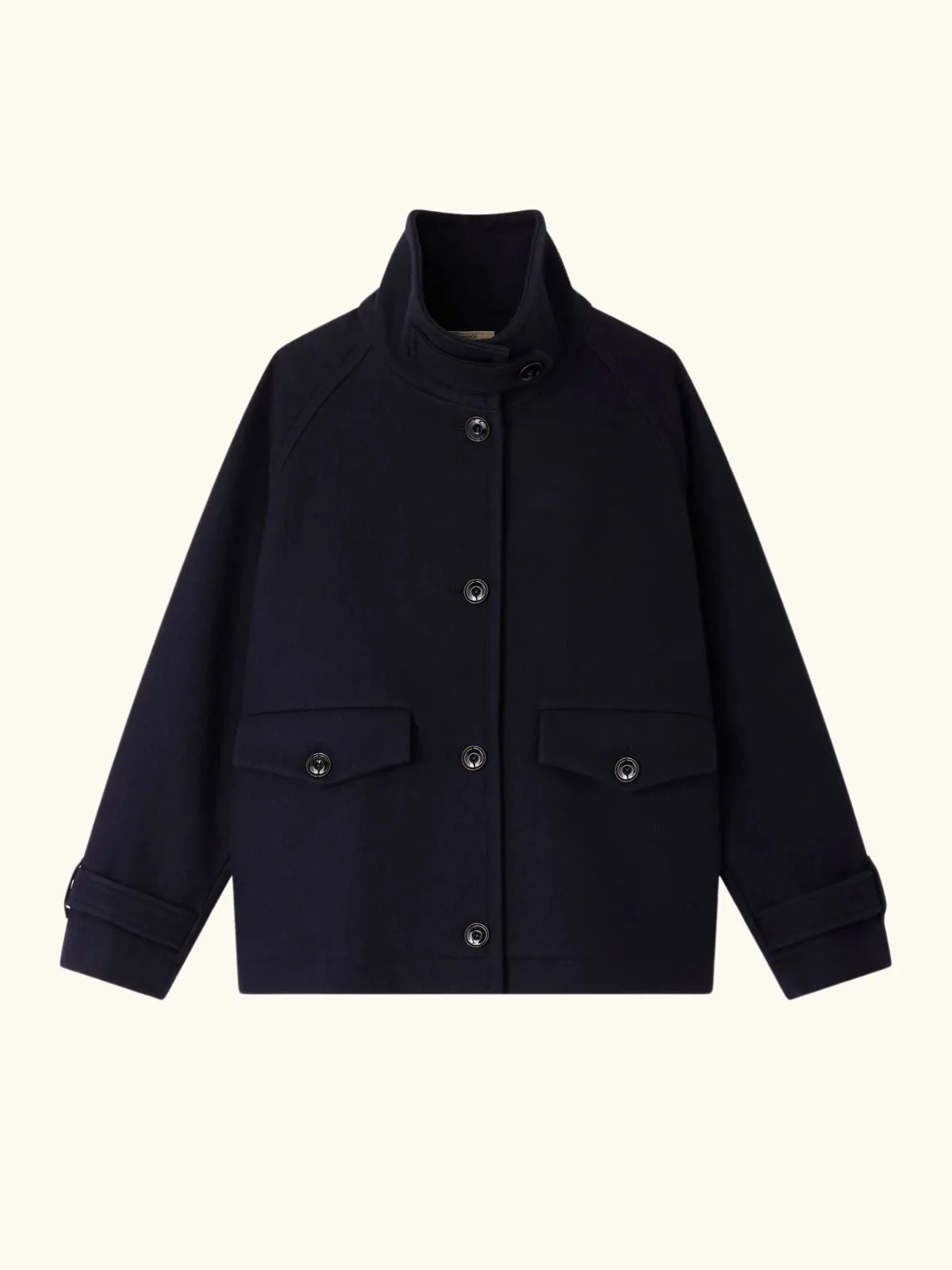 Lee Wooly Coat - Navy sold by iris product image thumbnail 5
