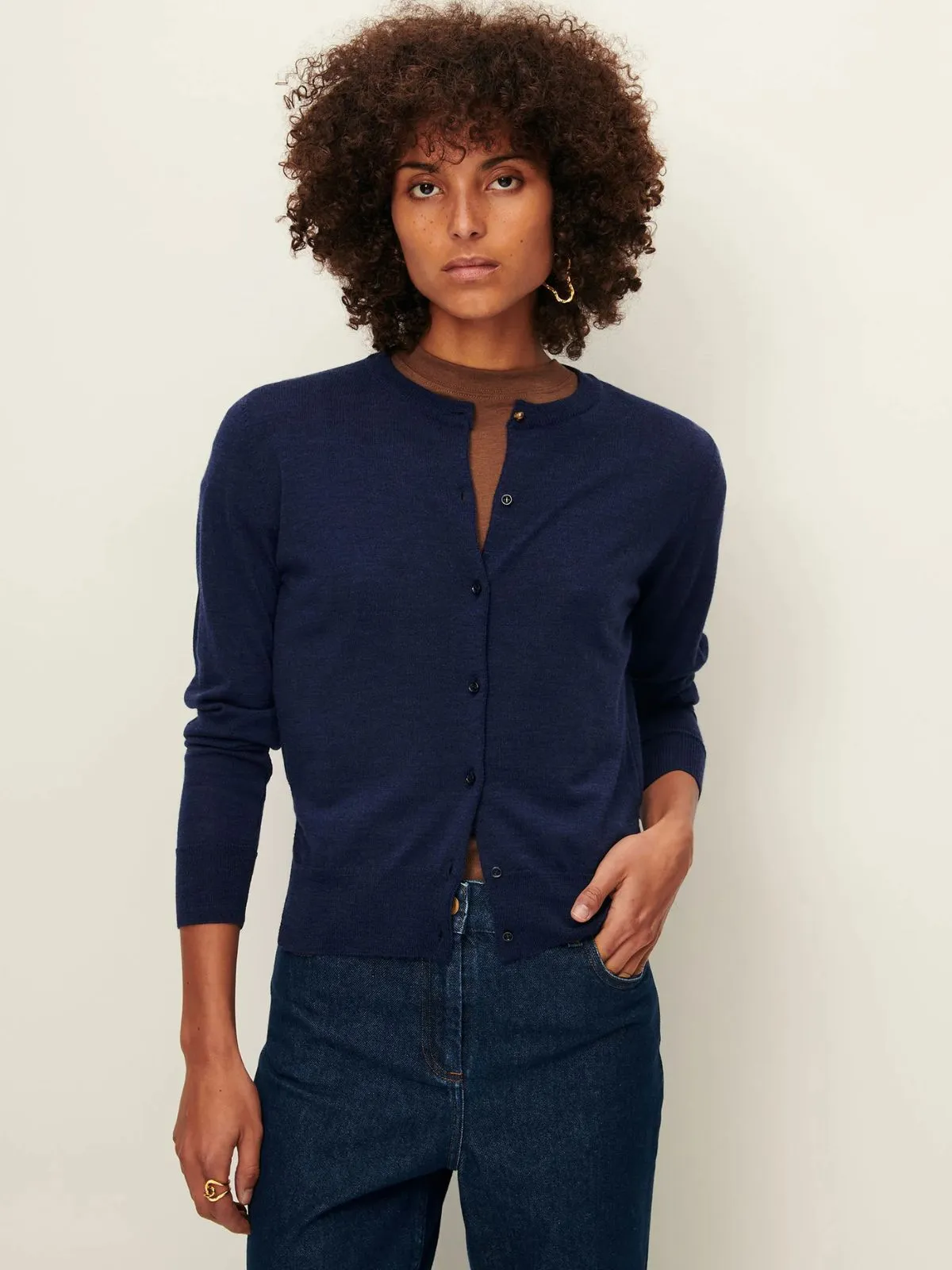 Diga Cardigan - Indigo sold by iris