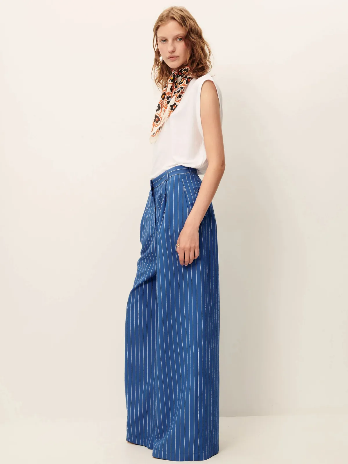 Provencia Stripe Trousers sold by iris
