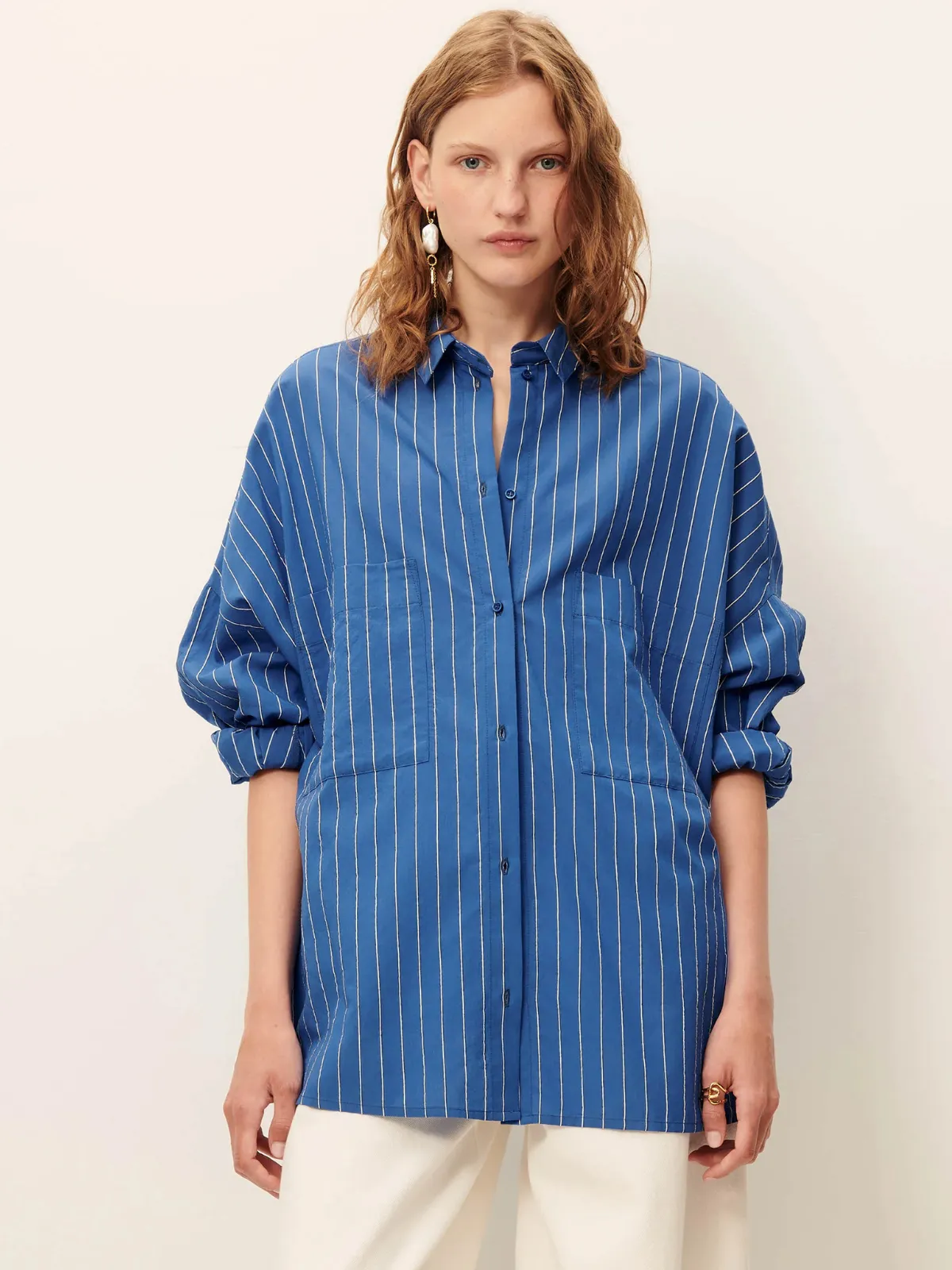 Fontania Oversize Stripe Shirt sold by iris