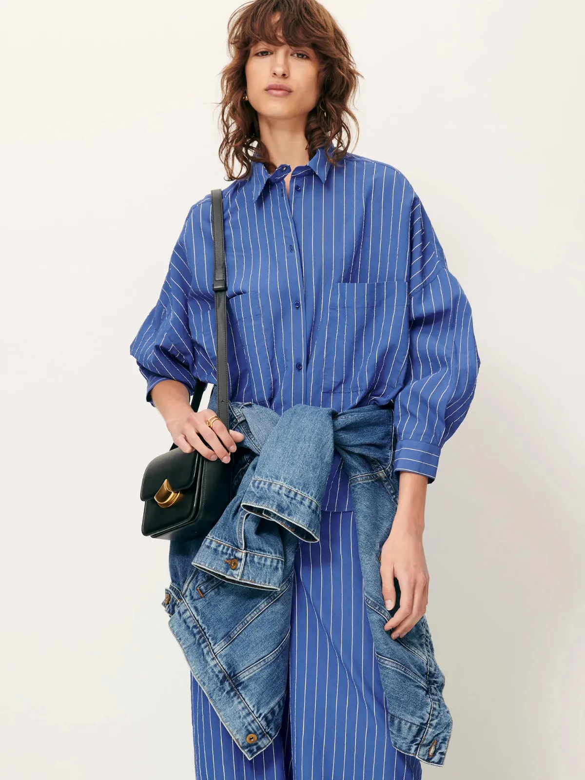 Fontania Oversize Stripe Shirt sold by iris product image thumbnail 4