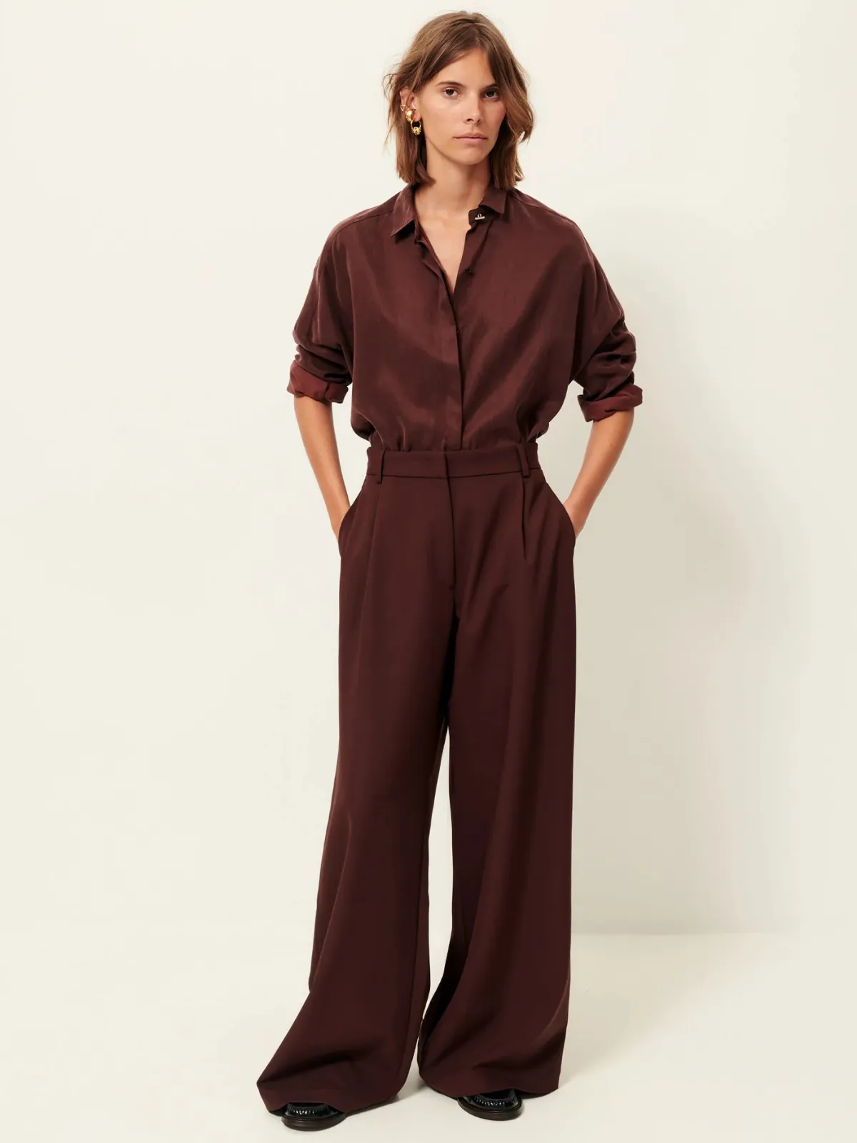 Provenco Trousers - Brown sold by iris