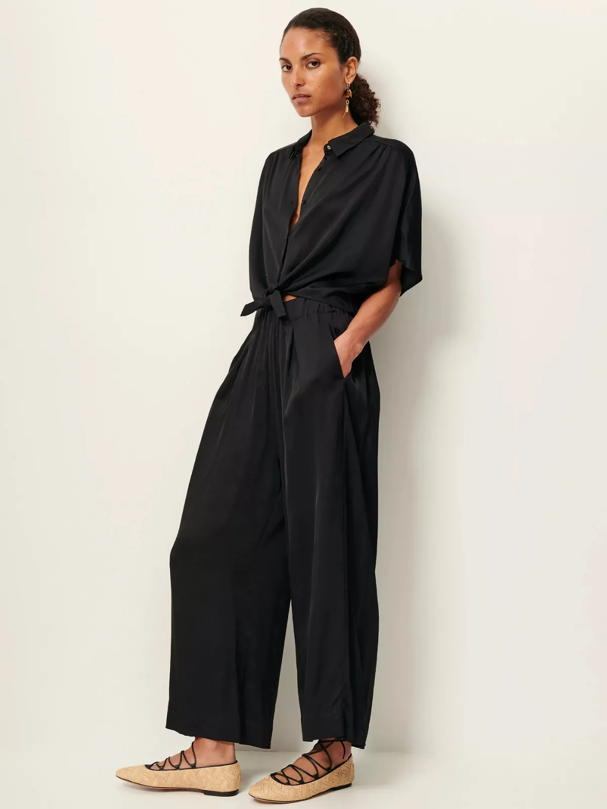 Isla Night Trousers - Black sold by iris