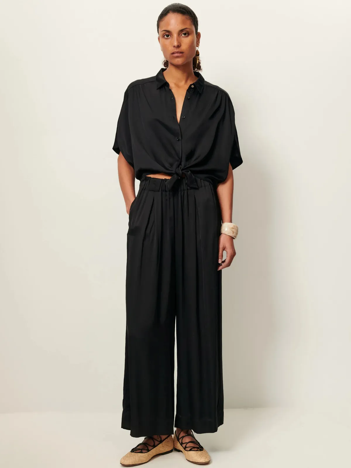 Isla Night Trousers - Black sold by iris product image thumbnail 3