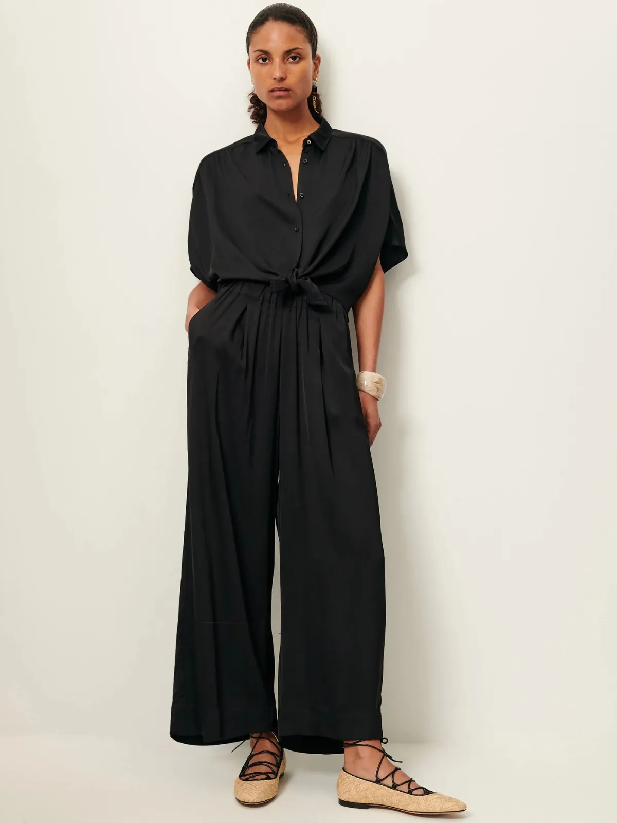 Isla Night Trousers - Black sold by iris product image thumbnail 4