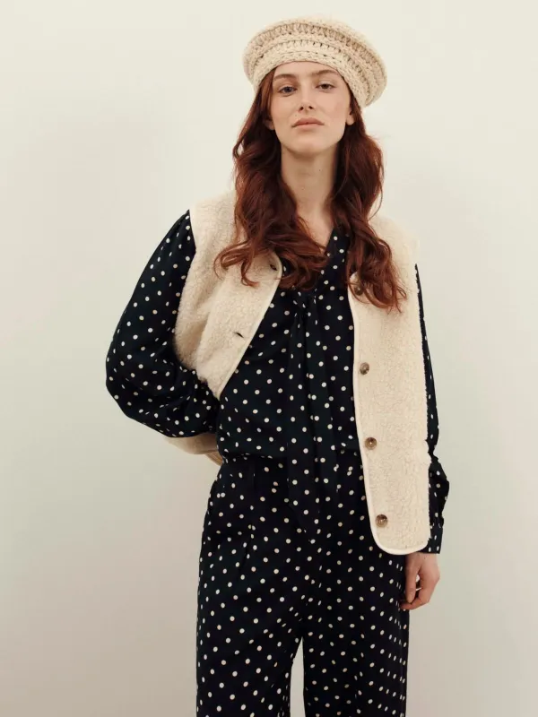Cecile Polka Dot Shirt sold by iris