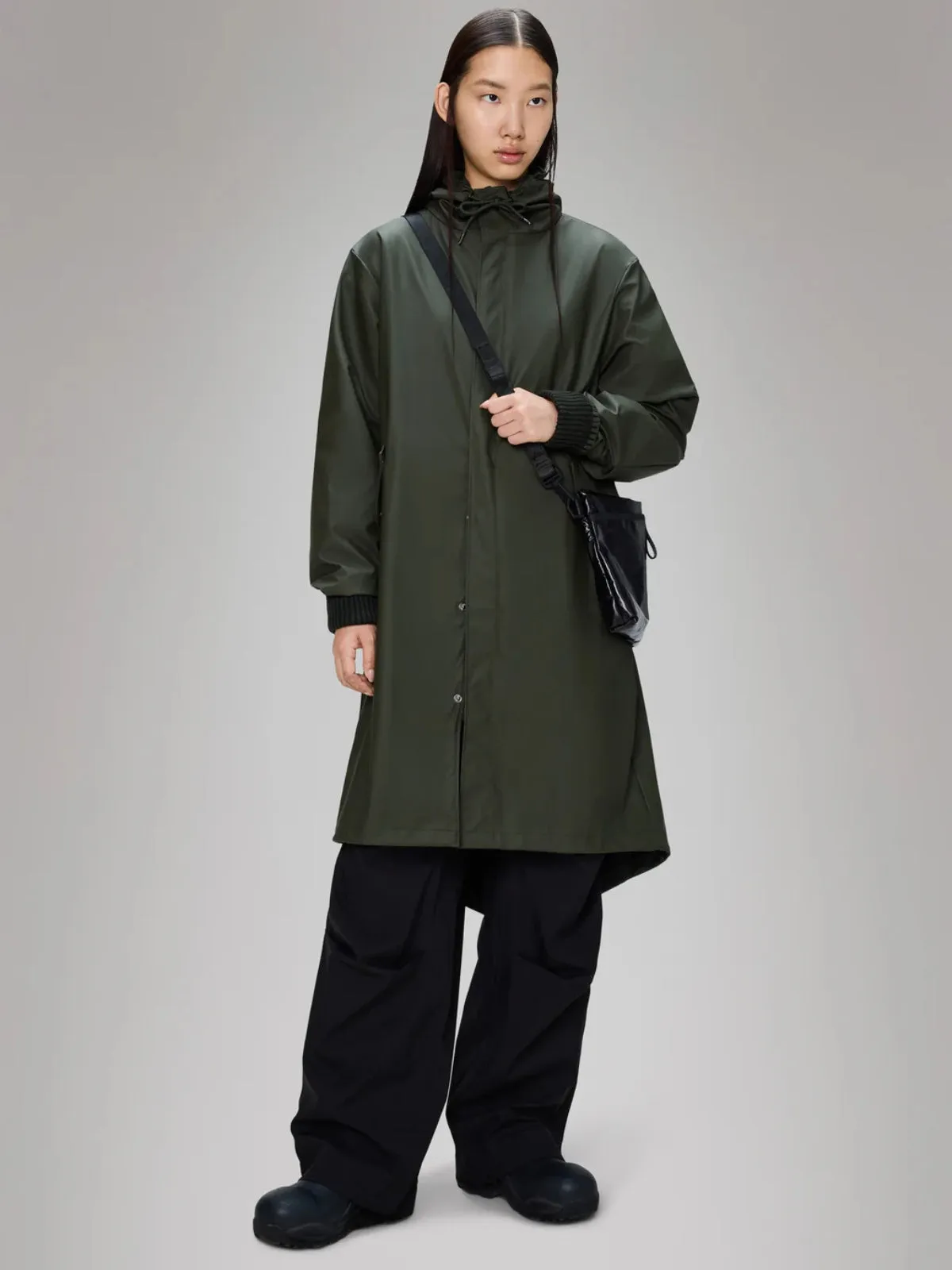 Fishtail Parka - Green sold by iris product image thumbnail 5