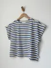 Manon Stripe T-Shirt - Blue sold by iris