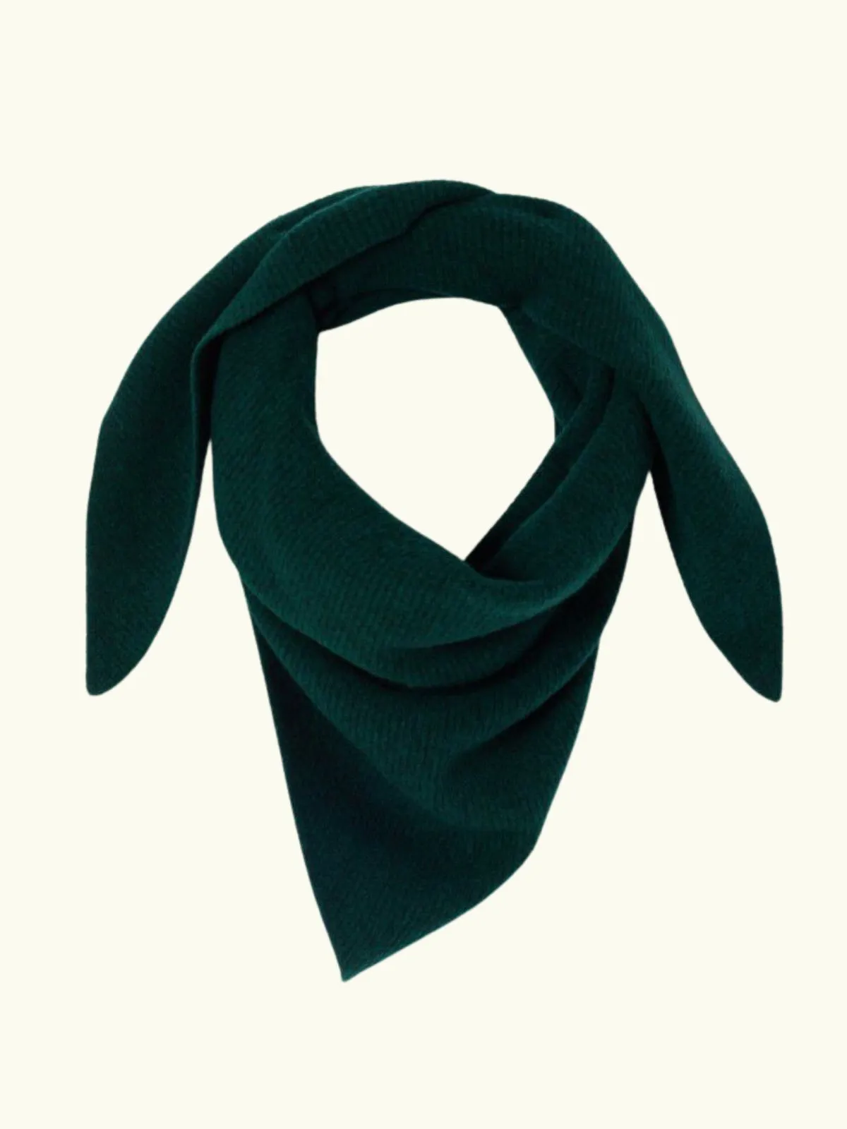 Raxow Triangle Scarf - Green sold by iris