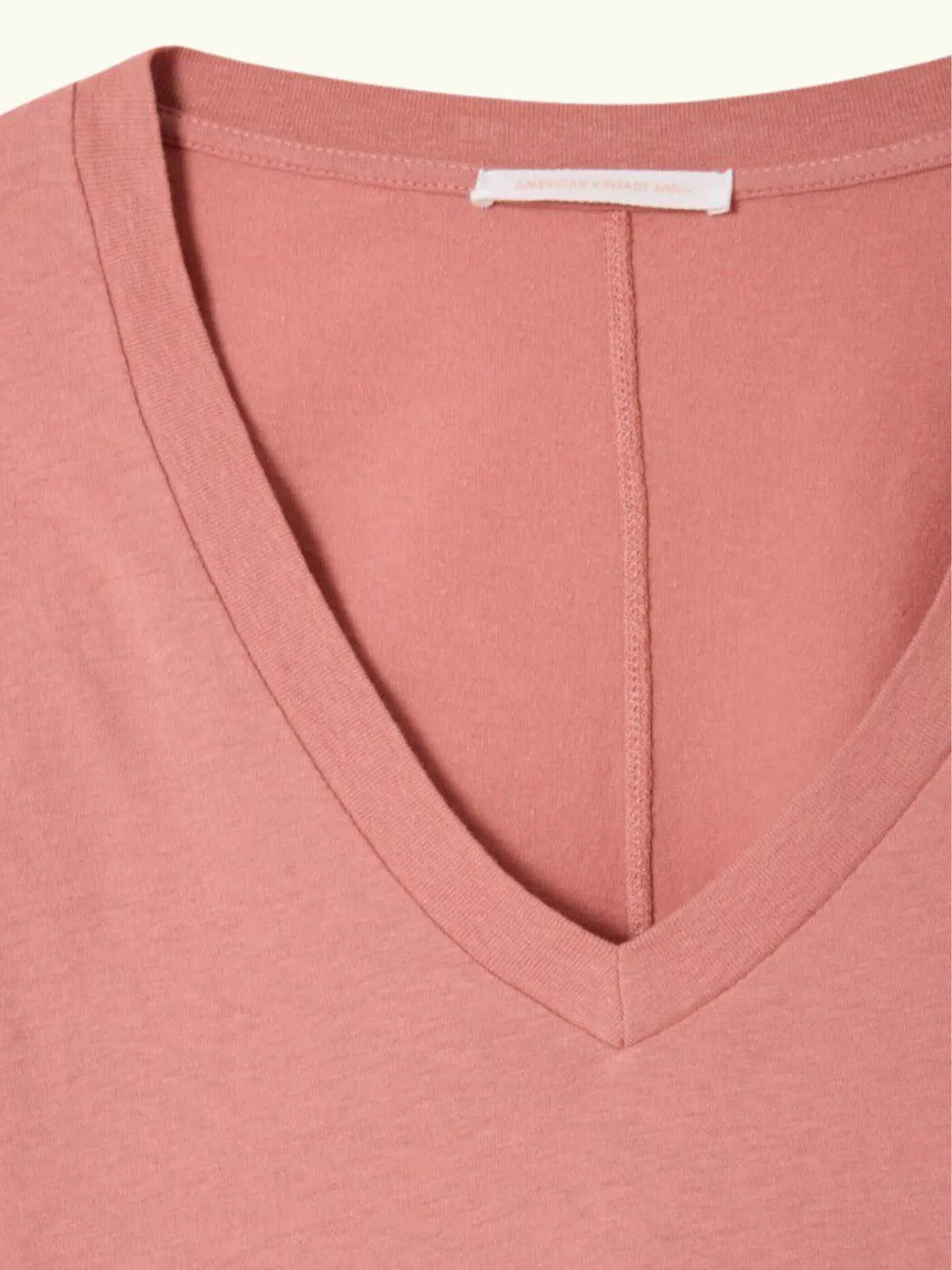 Gamipy V-Neck T-Shirt - Blush sold by iris product image thumbnail 4