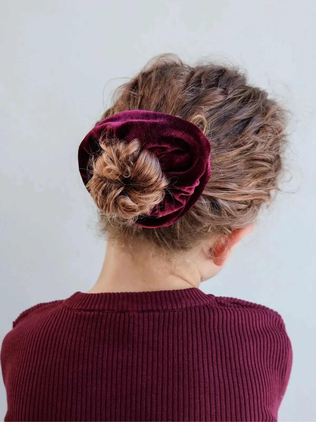 Giant Tartan Scrunchies - Red sold by iris product image thumbnail 2