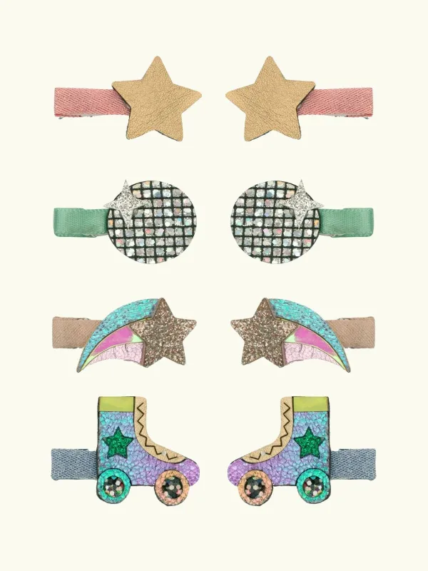 Disco Diva Mini Clips - Multi sold by iris