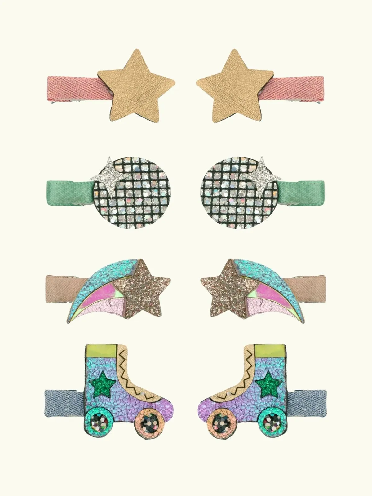 Disco Diva Mini Clips - Multi sold by iris