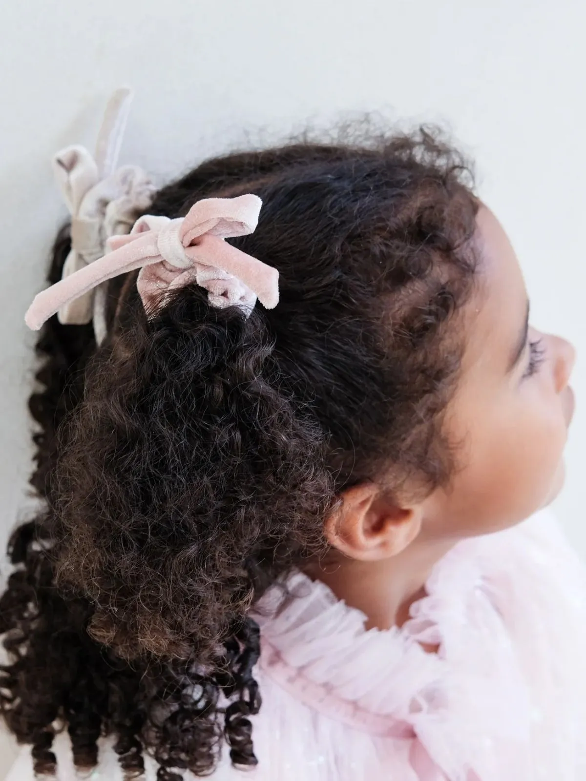 Sparkle Velvet Bow Ponies - Pink Multi sold by iris product image thumbnail 2