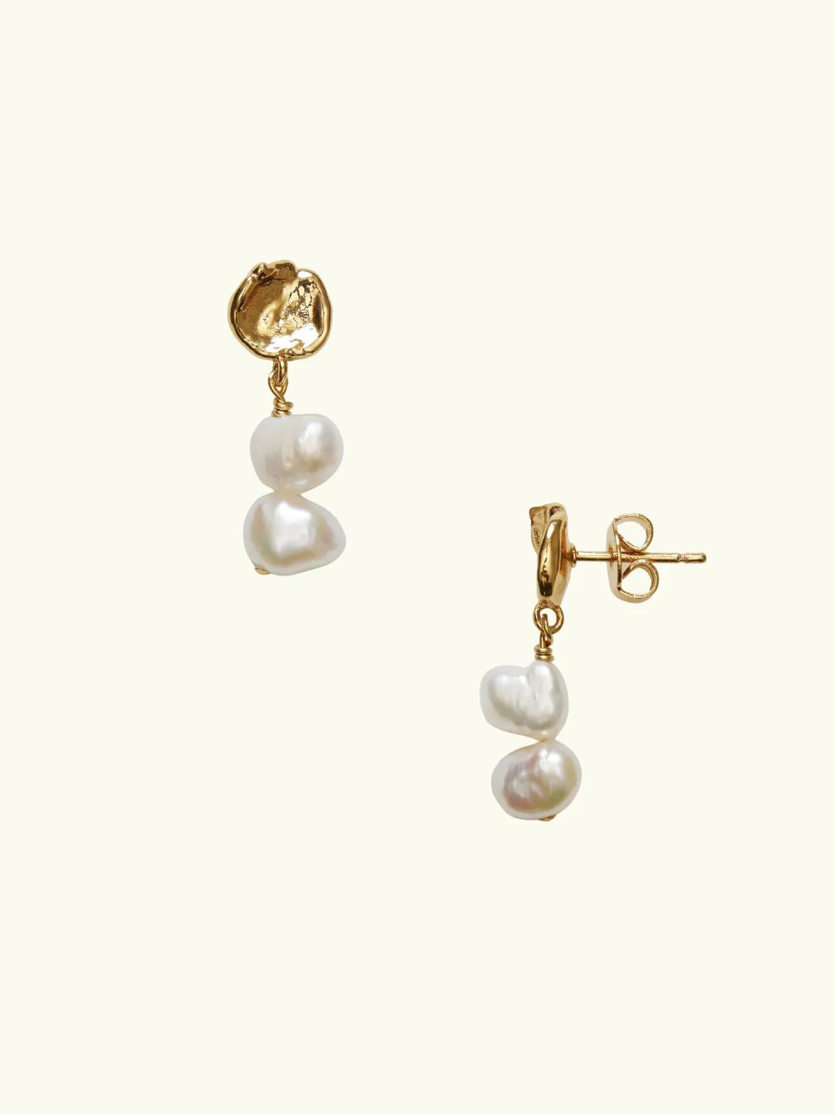 Pearly Drop Earring - Short sold by iris