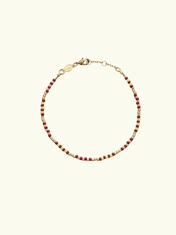 Bundoran Bracelet - Terracotta sold by iris