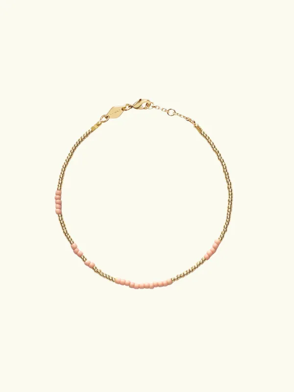 Asym Bracelet - Pale Pink sold by iris
