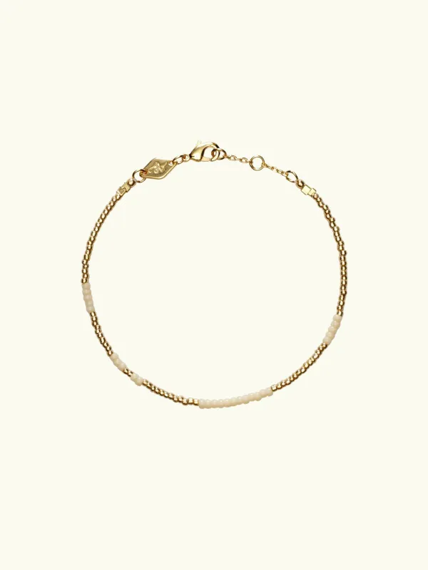 Asym Bracelet - Ecru sold by iris