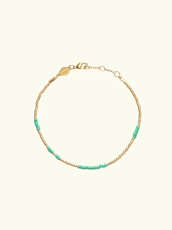 Asym Bracelet - Aqua sold by iris