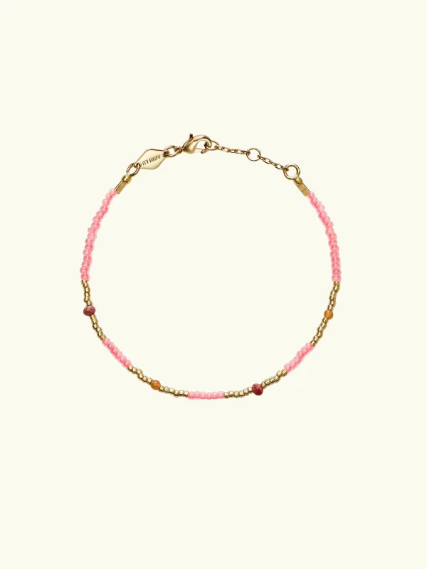 Clemence Bracelet - Papaya sold by iris