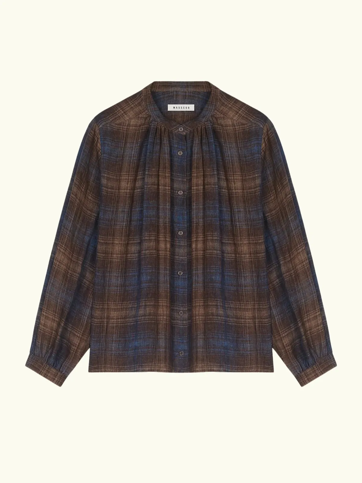 Dupond Check Shirt - Brown sold by iris