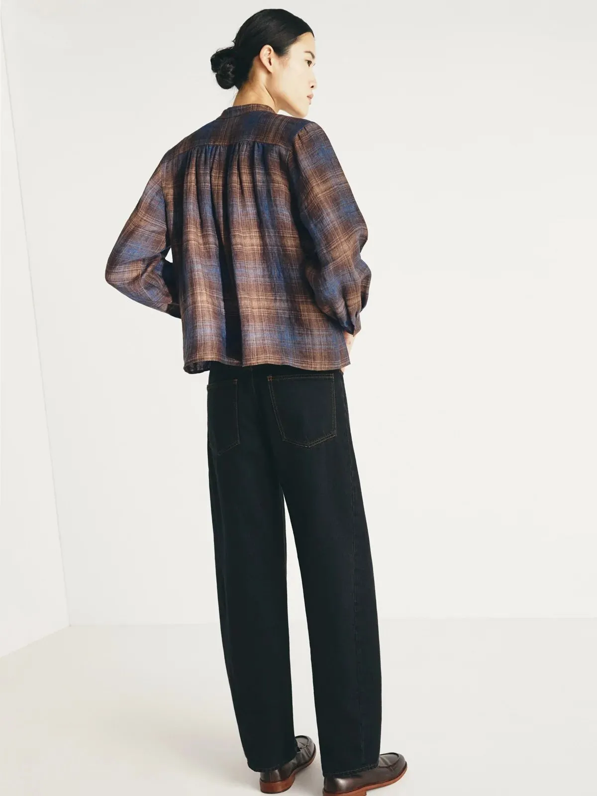 Dupond Check Shirt - Brown sold by iris product image thumbnail 5