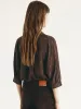 Carole Print Blouse - Brown sold by iris