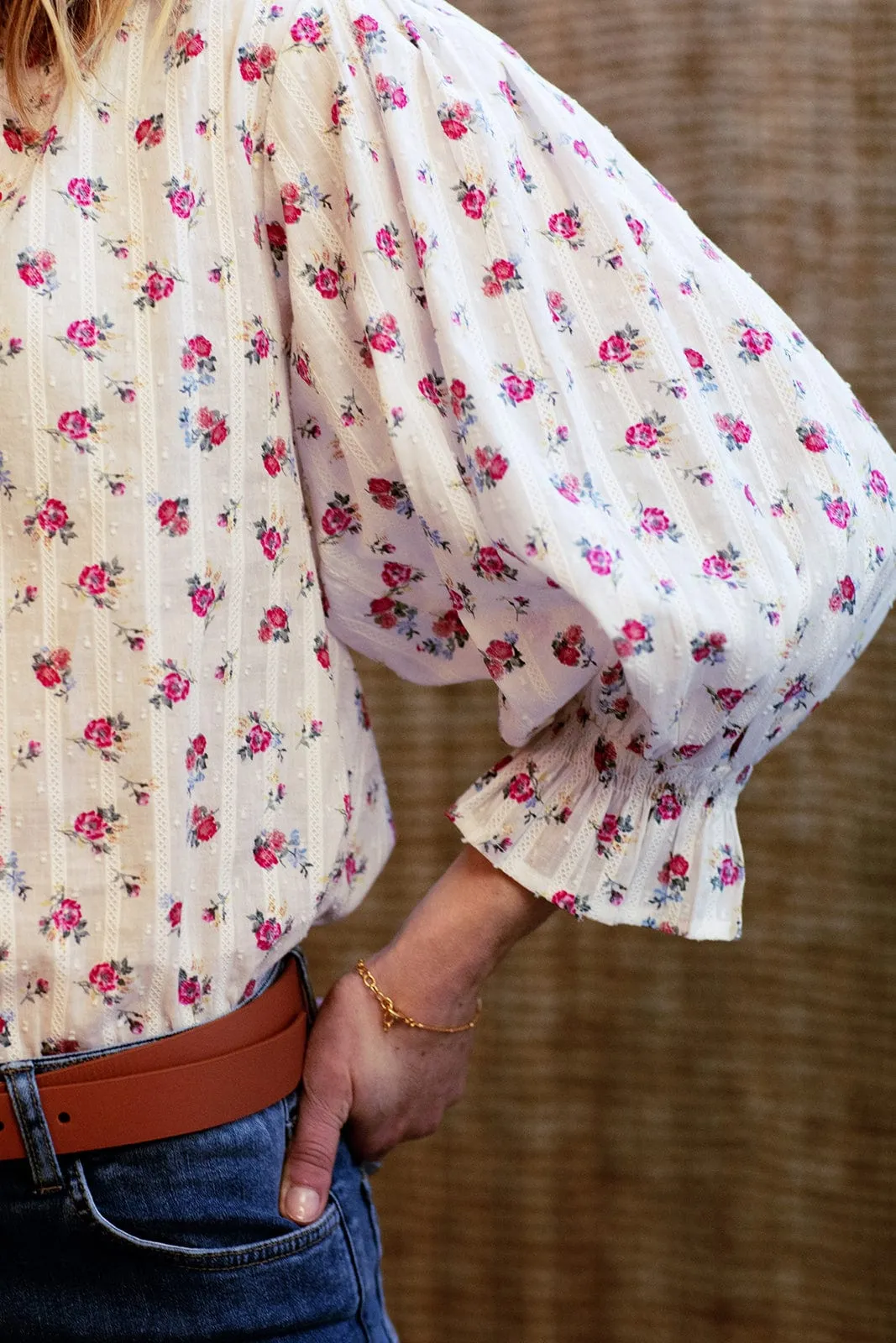 Jamie Floral Print Blouse sold by iris product image thumbnail 4