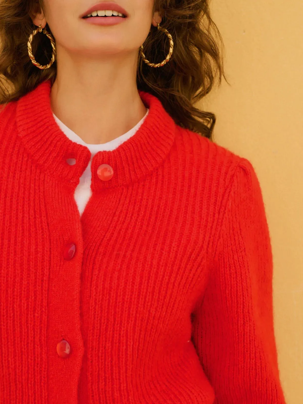 Mirabelle Cardigan - Red sold by iris product image thumbnail 3