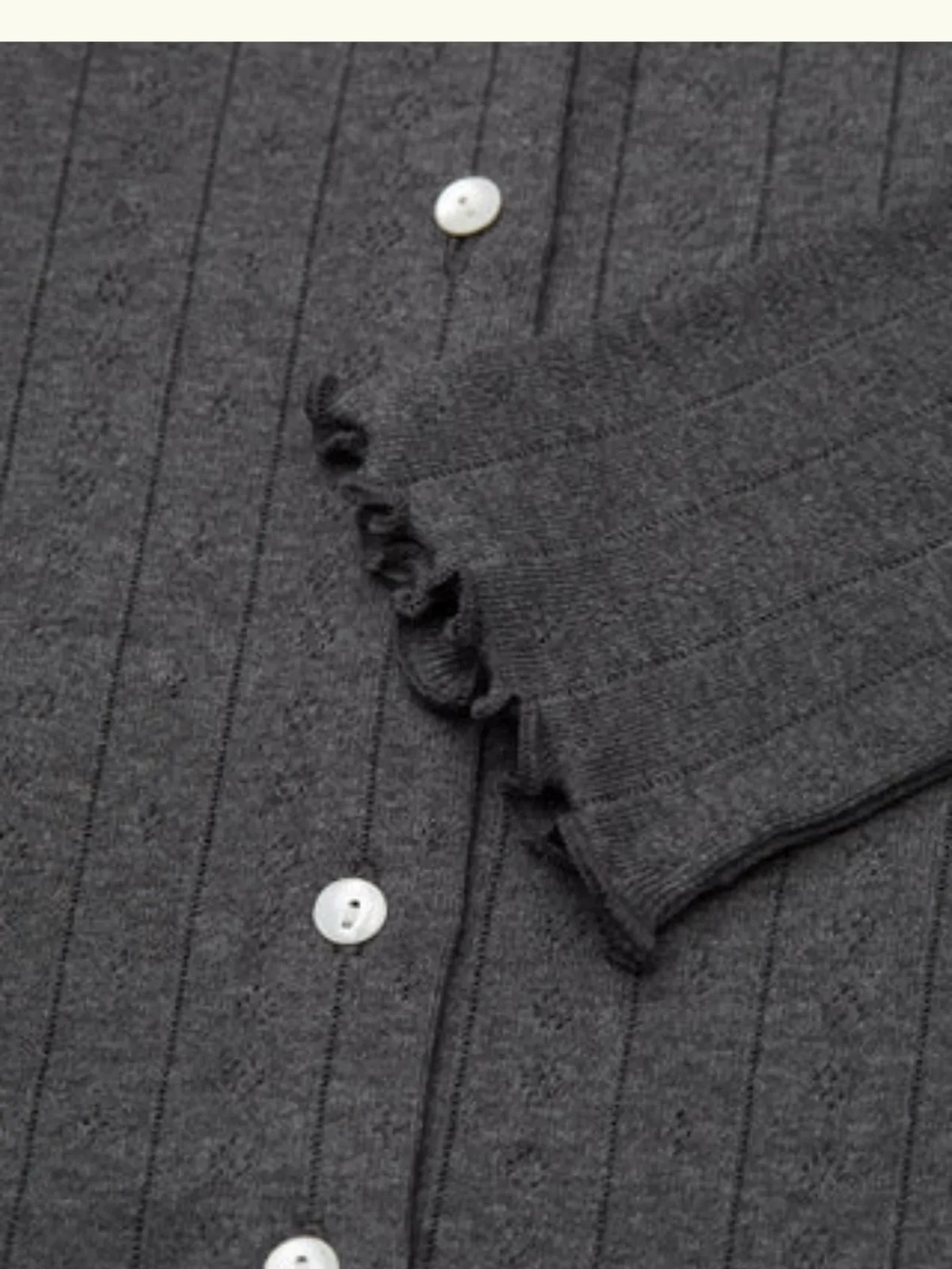 Edie cardigan - Grey sold by iris product image thumbnail 4