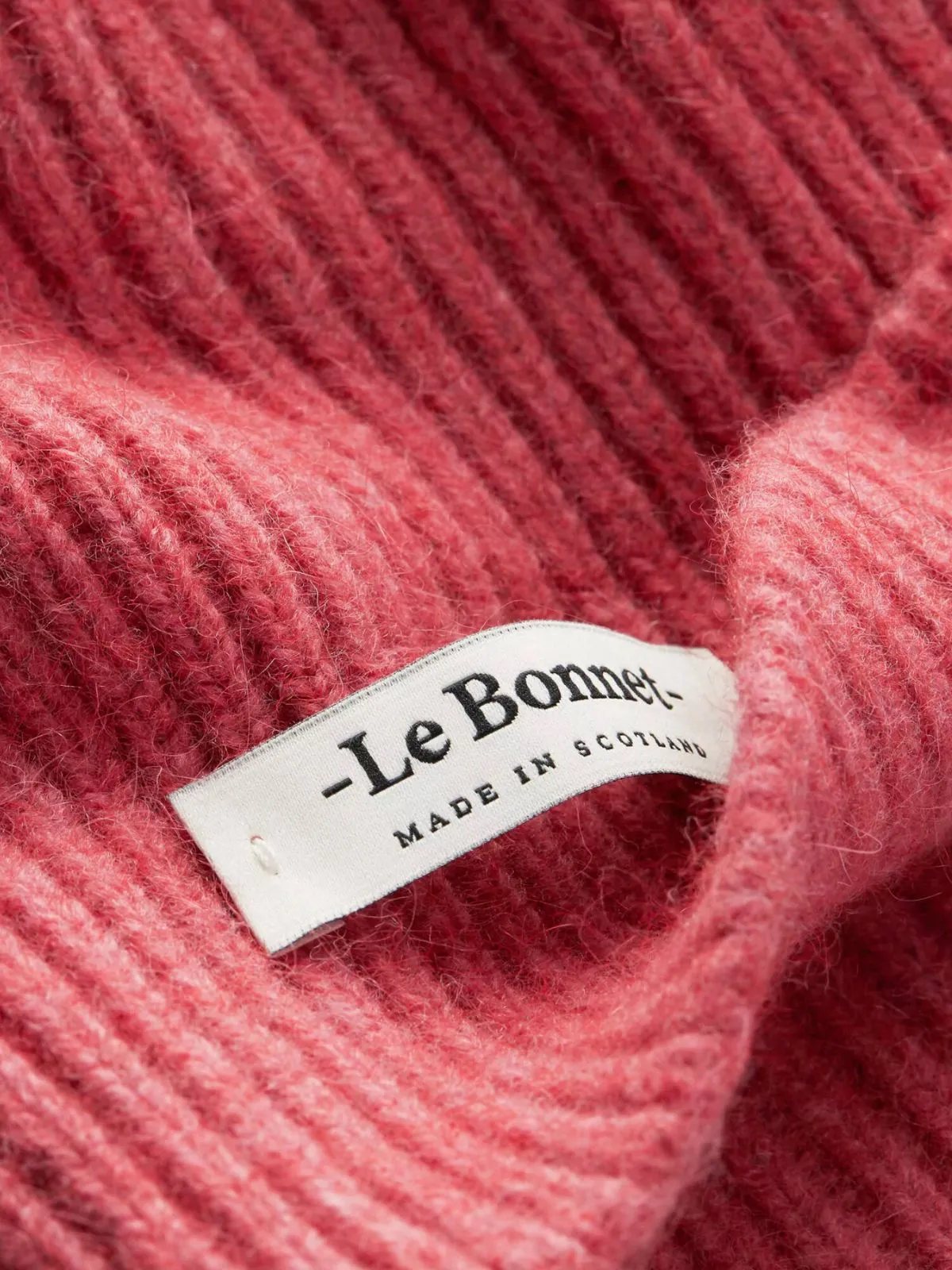 Wool Beanie - Fuchsia sold by iris product image thumbnail 3