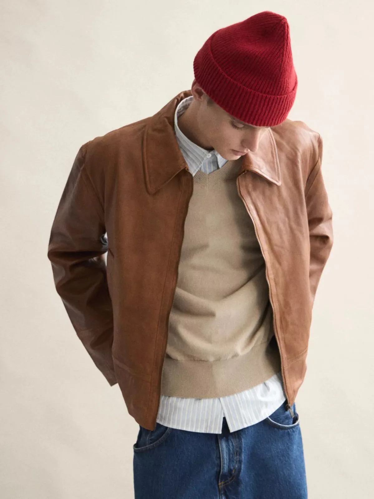 Wool Beanie - Framboise sold by iris product image thumbnail 2