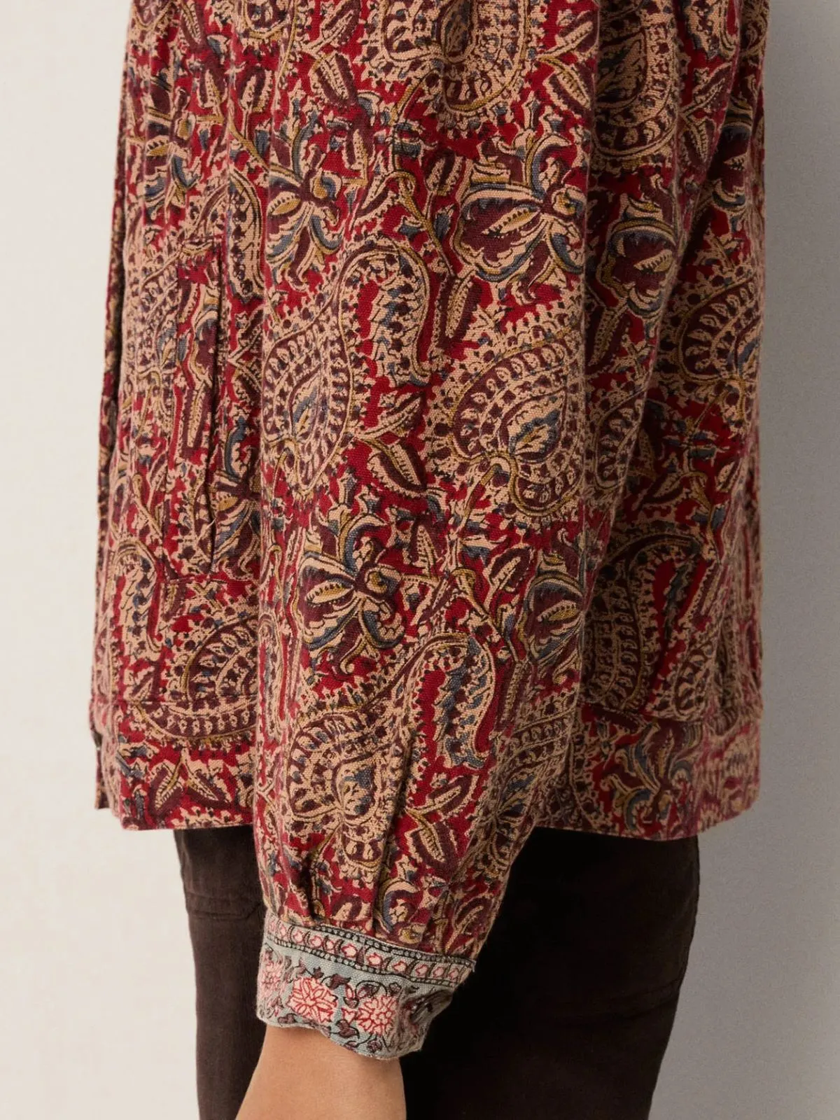 Olivia Print Jacket - Red sold by iris product image thumbnail 3