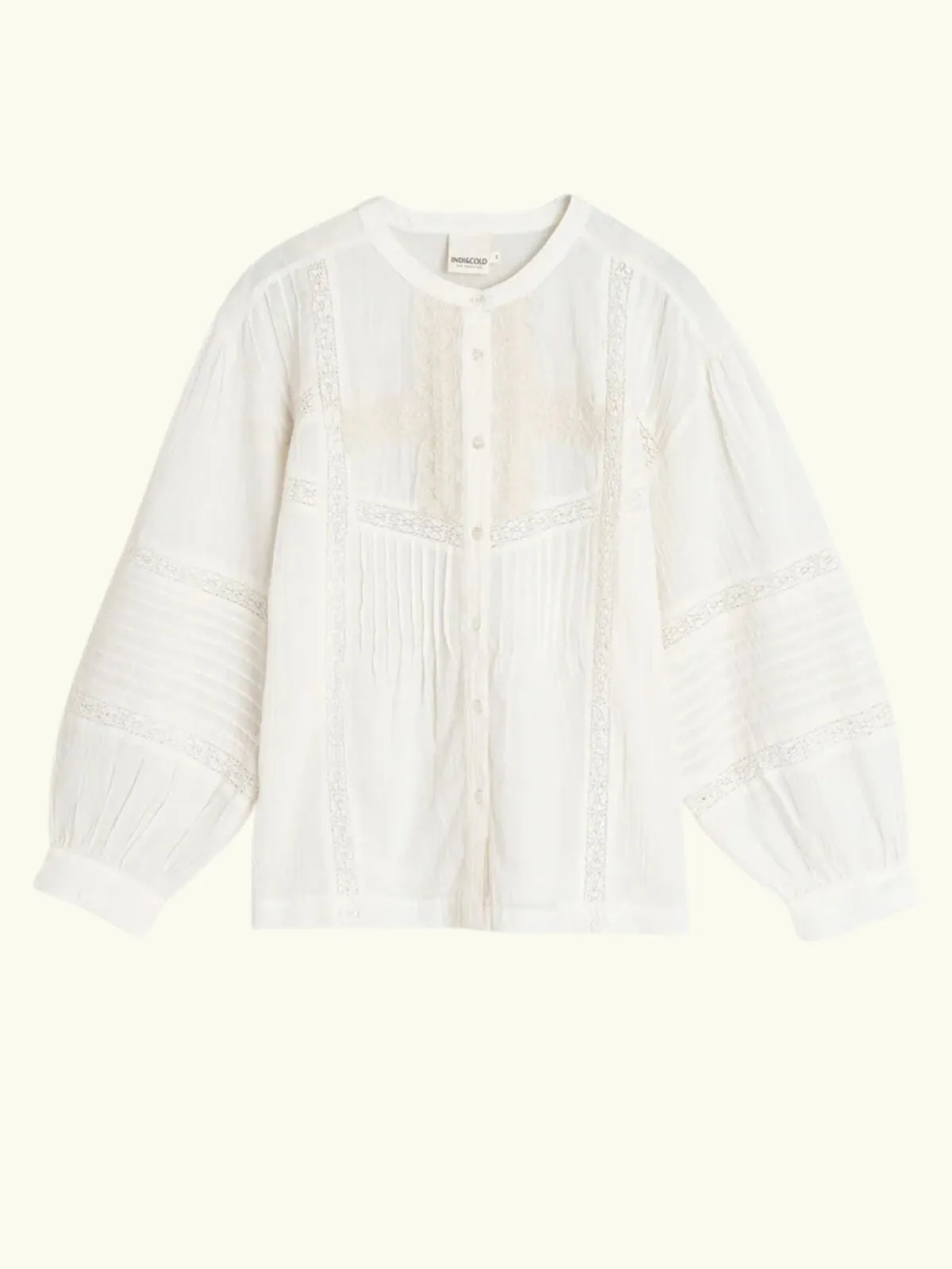 Ethnic Embroidered Blouse - White sold by iris product image thumbnail 2