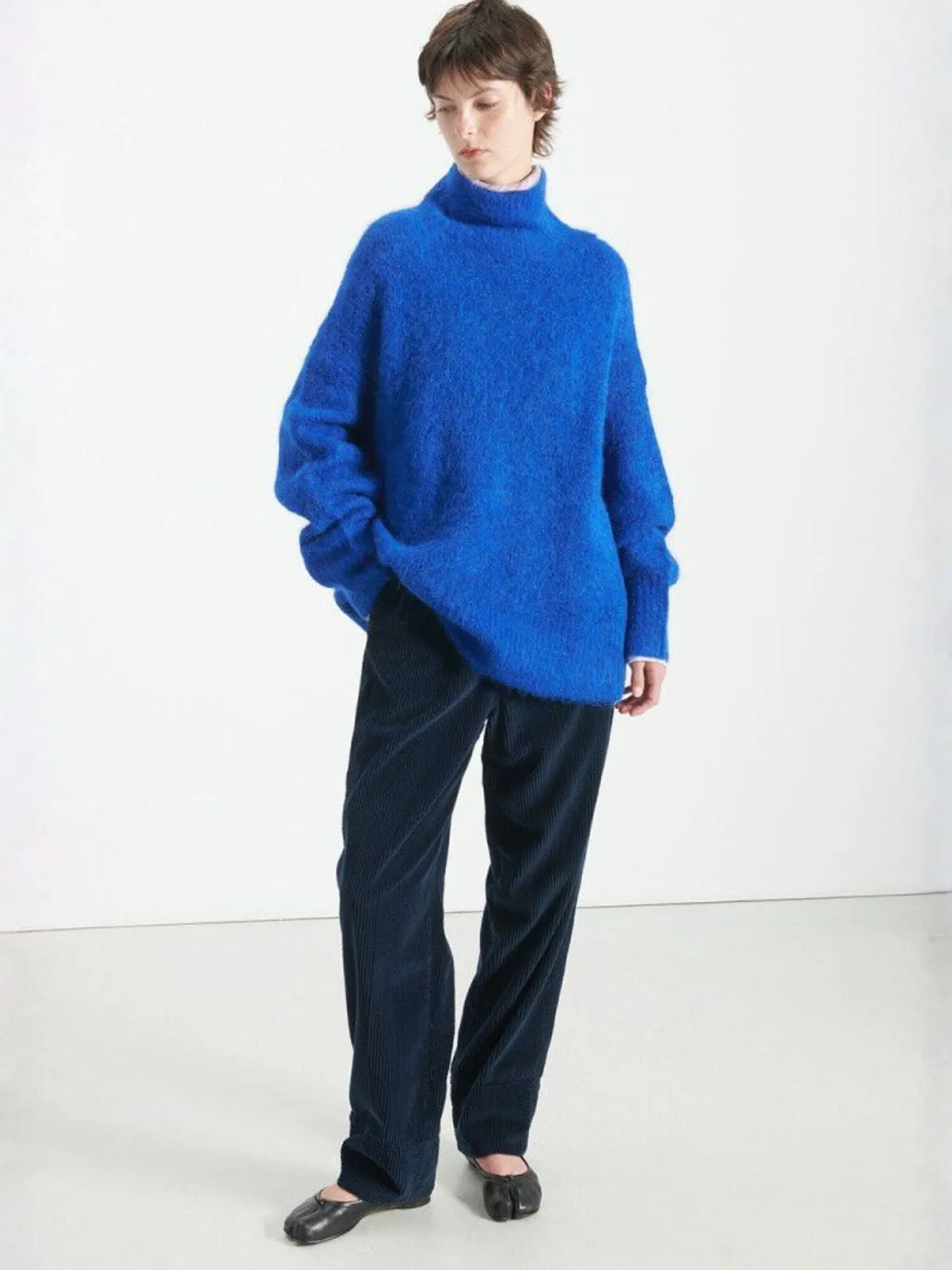 Niby Oversize Jumper - Blue sold by iris product image thumbnail 4