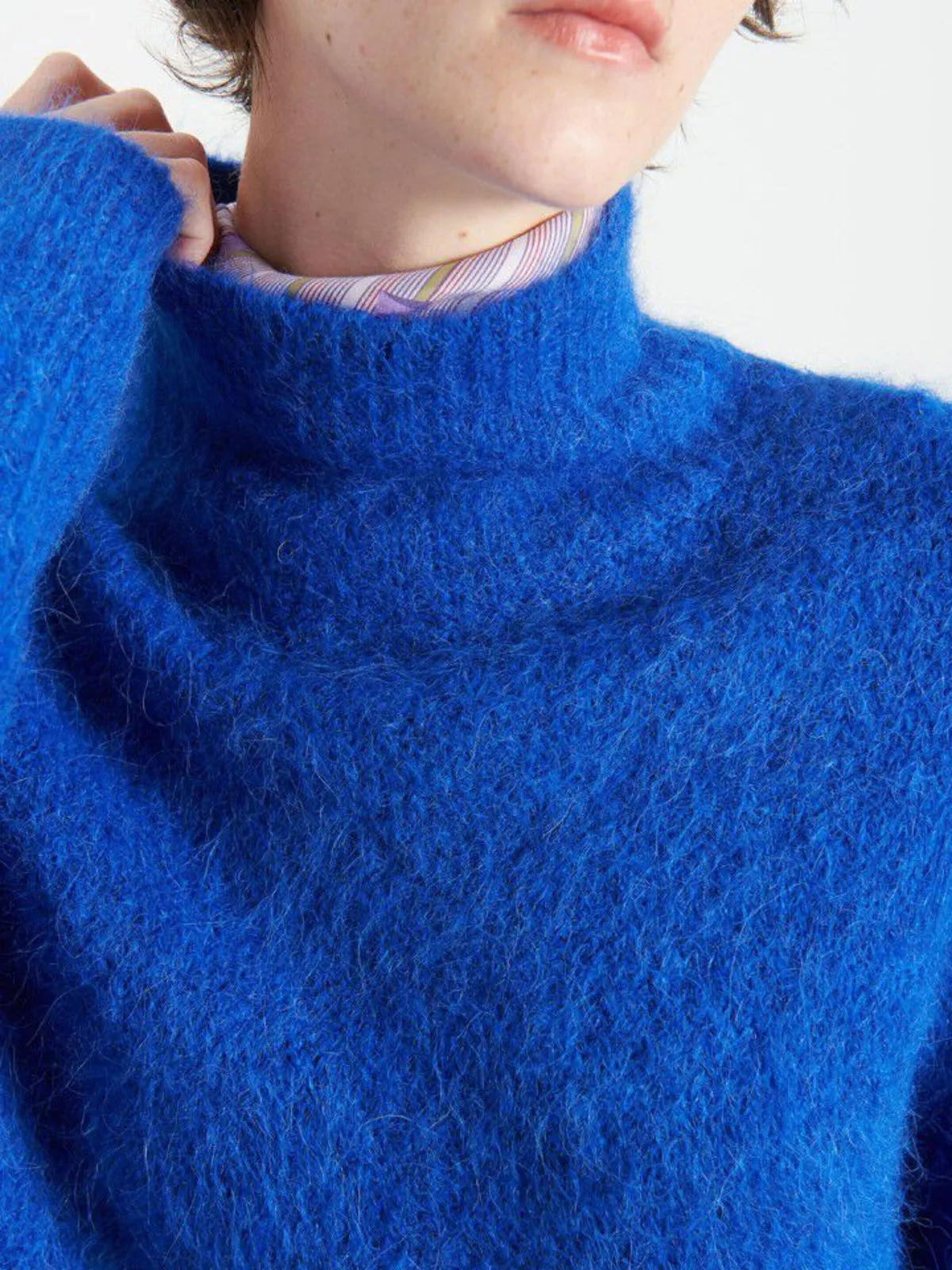 Niby Oversize Jumper - Blue sold by iris product image thumbnail 2