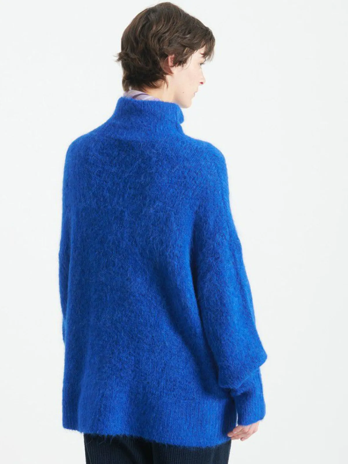 Niby Oversize Jumper - Blue sold by iris product image thumbnail 5