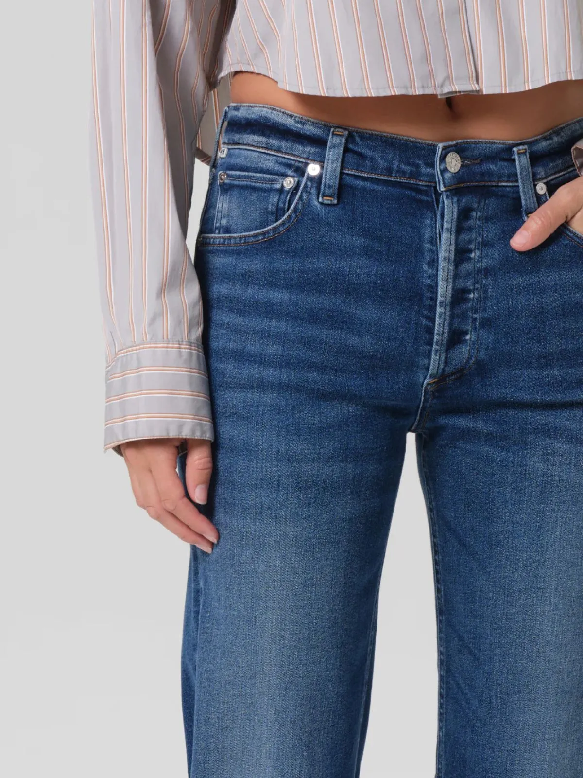 Palma Straight Jean - Medium Indigo sold by iris product image thumbnail 2