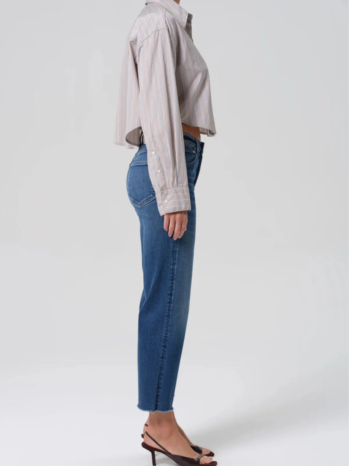 Palma Straight Jean - Medium Indigo sold by iris product image thumbnail 3