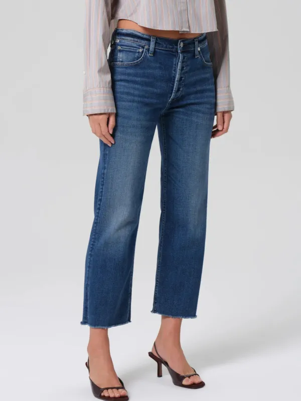 Palma Straight Jean - Medium Indigo sold by iris