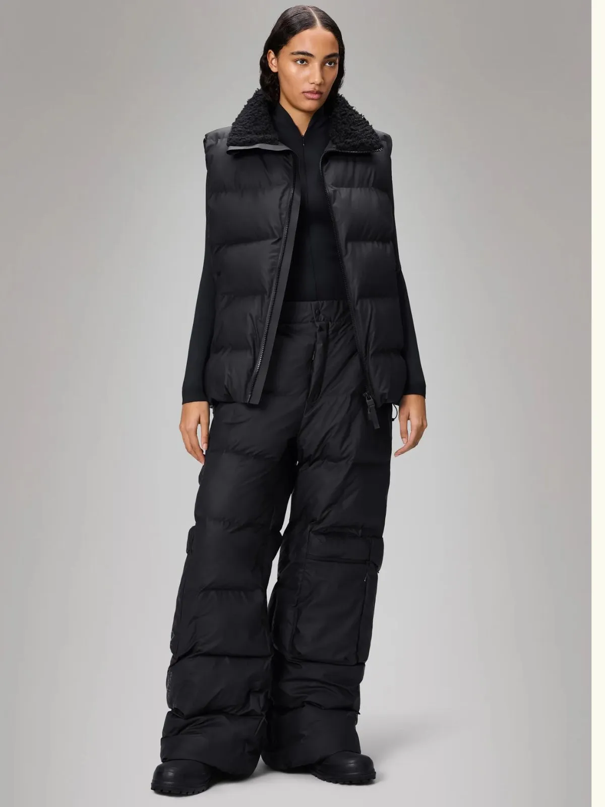Alta Vision Puffer Vest - Black sold by iris