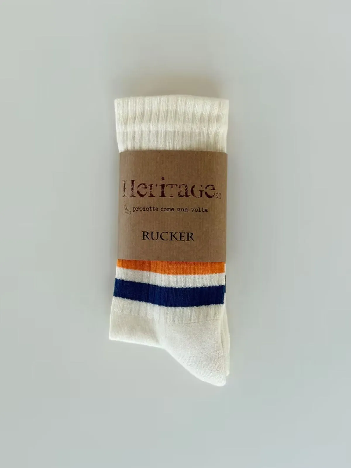 Rucker Stripe Socks- Cream sold by iris product image thumbnail 3