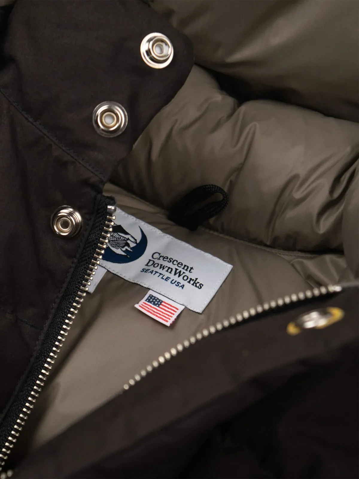 Classico Down Parka - Vintage Black sold by iris product image thumbnail 2