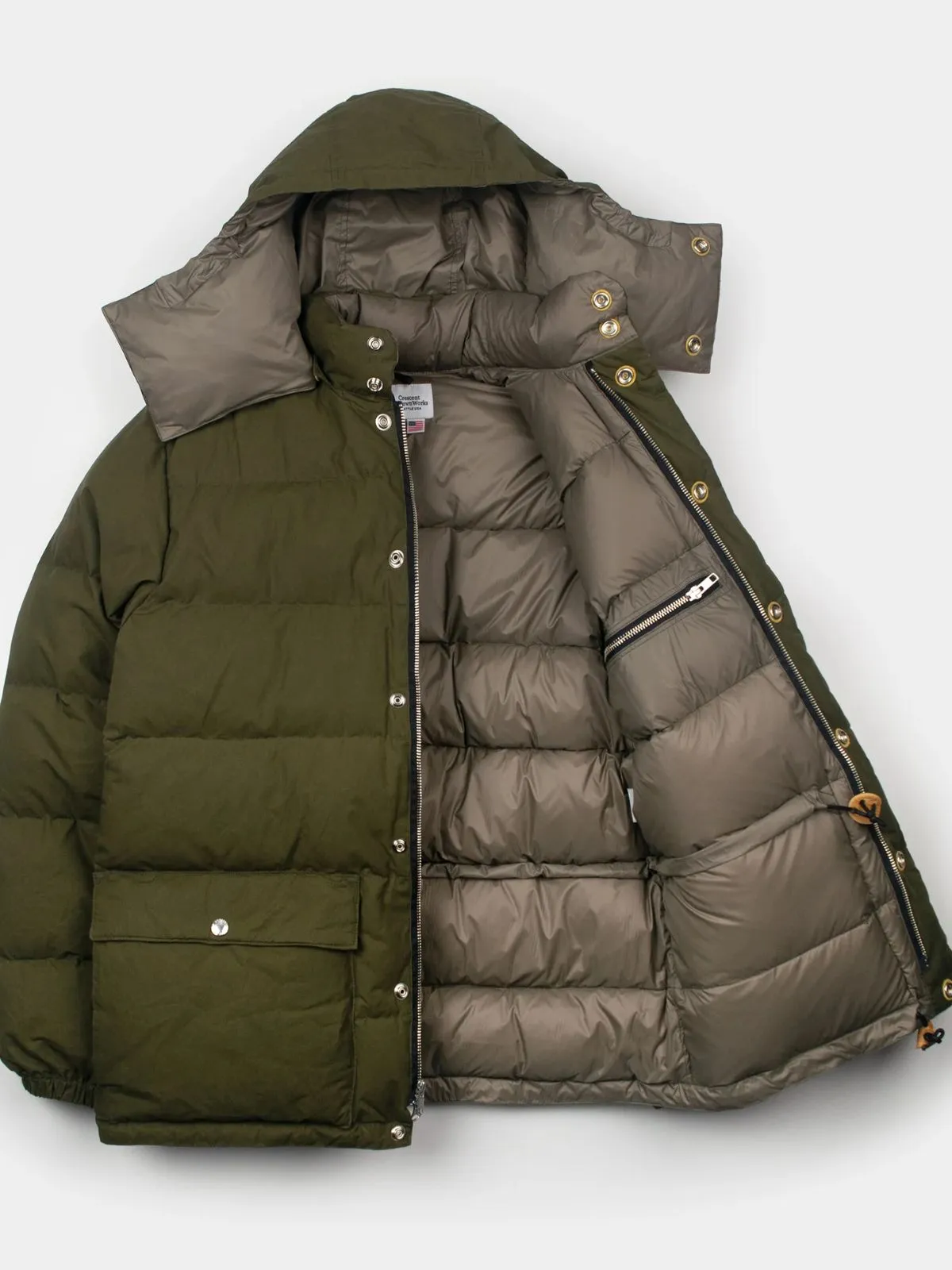 Classico Down Parka - Green sold by iris product image thumbnail 2