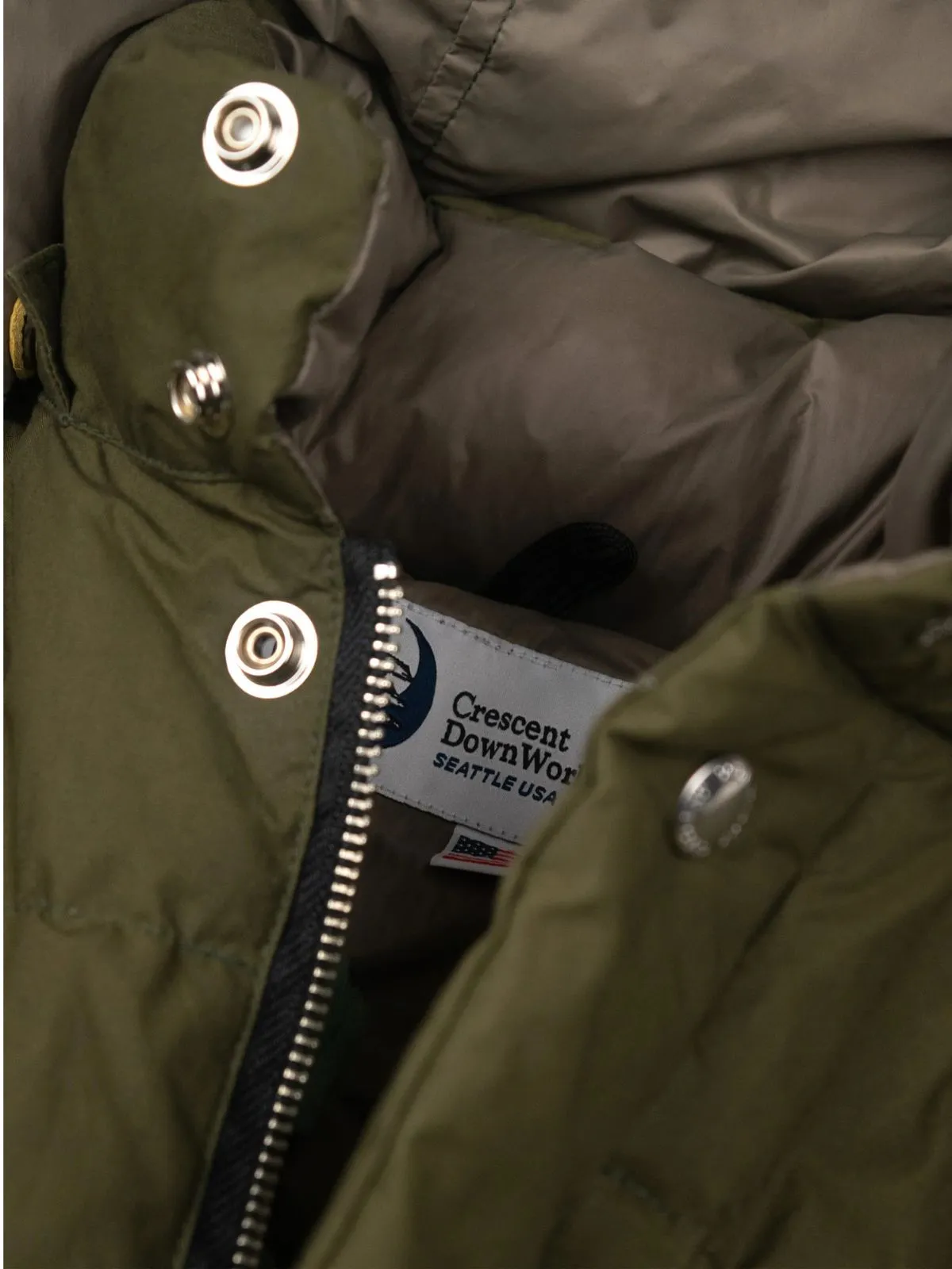 Classico Down Parka - Green sold by iris product image thumbnail 4