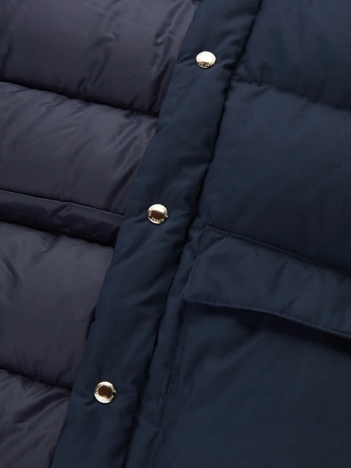 Classico Down Parka - Navy sold by iris product image thumbnail 4