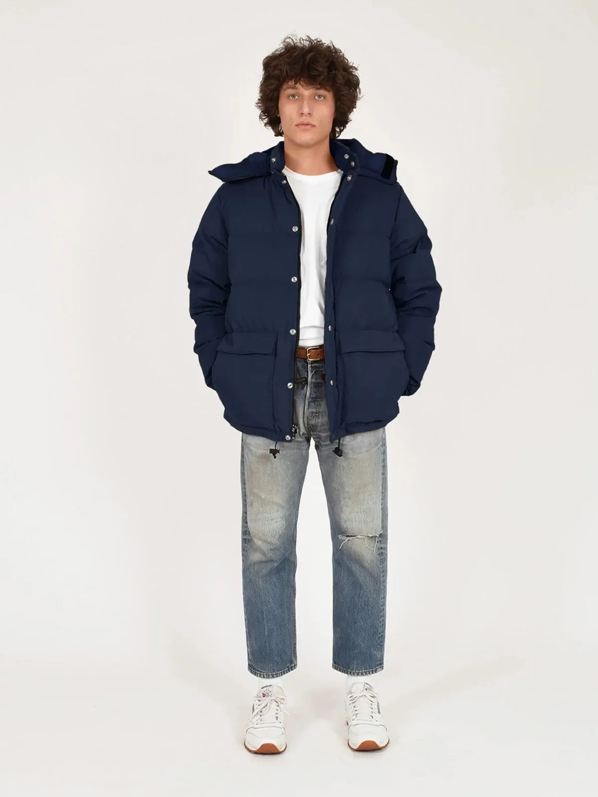 Classico Down Parka - Navy sold by iris product image thumbnail 2