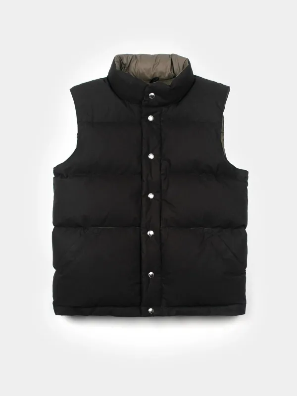 Down Italian Vest - Vintage Black sold by iris